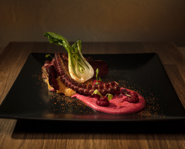 Plato de pulpo